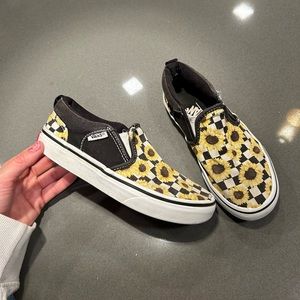Sunflower vans size 1